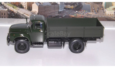 ЗИЛ 130-76 бортовой  зелёный Ультра, масштабная модель, scale43, ULTRA Models