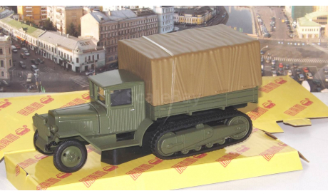 ЗИС-42 бортовой с тентом, зеленый  НАП, масштабная модель, 1:43, 1/43, Наш Автопром