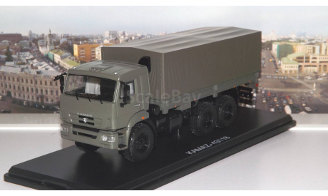 КАМАЗ-43118 бортовой с тентом   SSM, масштабная модель, 1:43, 1/43, Start Scale Models (SSM)