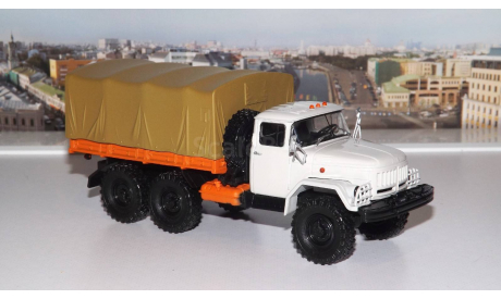 ЗИЛ-131 бортовой с тентом, Автоэкспорт   АИСТ, масштабная модель, scale43, Автоистория (АИСТ)