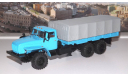 Миасский грузовик 4320-0911 бортовой с тентом (длиннобазный, база 4555 мм)  АИСТ, масштабная модель, scale43, Автоистория (АИСТ), УРАЛ
