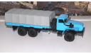 Миасский грузовик 4320-0911 бортовой с тентом (длиннобазный, база 4555 мм)  АИСТ, масштабная модель, scale43, Автоистория (АИСТ), УРАЛ