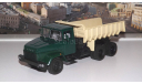 КрАЗ 6510 (1985-94г.)зелёный  бежевый НАП, масштабная модель, 1:43, 1/43, Наш Автопром