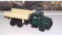 КрАЗ 6510 (1985-94г.)зелёный  бежевый НАП, масштабная модель, 1:43, 1/43, Наш Автопром