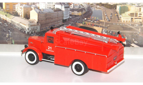 АЦ-30 (205)     Наши Грузовики № 22, масштабная модель, scale43, МАЗ