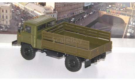 Автолегенды СССР: Грузовики №40, К-66 (ГАЗ-66), журнальная серия масштабных моделей, scale43, Автолегенды СССР журнал от DeAgostini