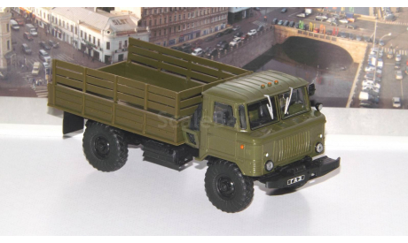 Автолегенды СССР: Грузовики №40, К-66 (ГАЗ-66), журнальная серия масштабных моделей, scale43, Автолегенды СССР журнал от DeAgostini