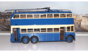 троллейбус  ЯТБ 3   2-х дверный (1938-1939г.) Ультра, масштабная модель, scale43, ULTRA Models