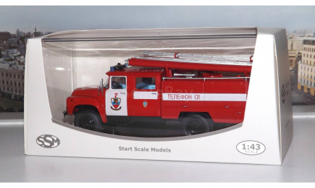 АЦ 40 (ЗИЛ 130) ПЧ №7, Северодвинск  SSM, масштабная модель, scale43, Start Scale Models (SSM)