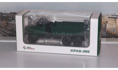 КРАЗ-260 бортовой (поздний)   АИСТ, масштабная модель, scale43, Автоистория (АИСТ)