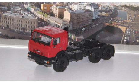 КАМАЗ-44108 седельный тягач  ПАО КАМАЗ, масштабная модель, 1:43, 1/43