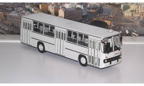 Ikarus-260 белый   Икарус  СОВА, масштабная модель, 1:43, 1/43, Советский Автобус