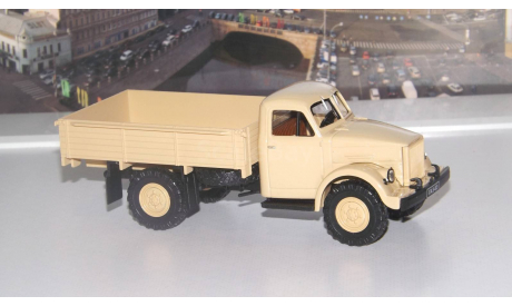 ГАЗ 63 бежевый  НАП, масштабная модель, scale43, Наш Автопром