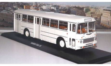 ИКАРУС 556.10 (1971), белый ClassicBus, масштабная модель, 1:43, 1/43, Ikarus
