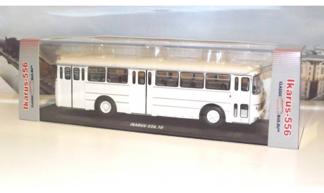 ИКАРУС 556.10 (1971), белый ClassicBus, масштабная модель, 1:43, 1/43, Ikarus