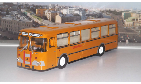 ЛИАЗ 677М техпомощь    СОВА, масштабная модель, 1:43, 1/43, Советский Автобус