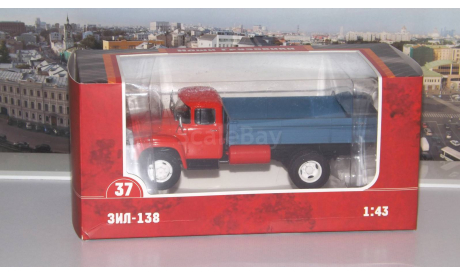 ЗИЛ-138     Наши Грузовики № 37, масштабная модель, scale43