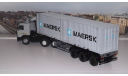 МАЗ 6422 с полуприцепом МАЗ 938920, Maersk SSM, масштабная модель, 1:43, 1/43, Start Scale Models (SSM)