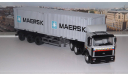 МАЗ 6422 с полуприцепом МАЗ 938920, Maersk SSM, масштабная модель, 1:43, 1/43, Start Scale Models (SSM)