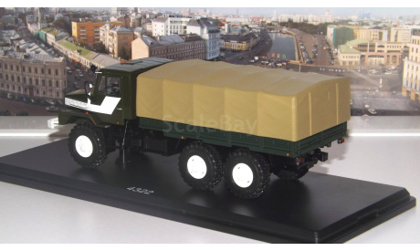 УРАЛ  43223 бортовой с тентом SSM, масштабная модель, scale43, Start Scale Models (SSM)