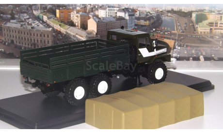 УРАЛ  43223 бортовой с тентом SSM, масштабная модель, scale43, Start Scale Models (SSM)