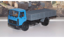 МАЗ  5337  (1991-99г.)  серо - голубой  НАП, масштабная модель, 1:43, 1/43, Наш Автопром