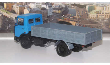 МАЗ  5337  (1991-99г.)  серо - голубой  НАП, масштабная модель, 1:43, 1/43, Наш Автопром