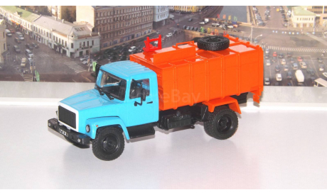 Автолегенды СССР: Грузовики №54, КО-413 (ГАЗ-3307), журнальная серия масштабных моделей, scale43, Автолегенды СССР журнал от DeAgostini
