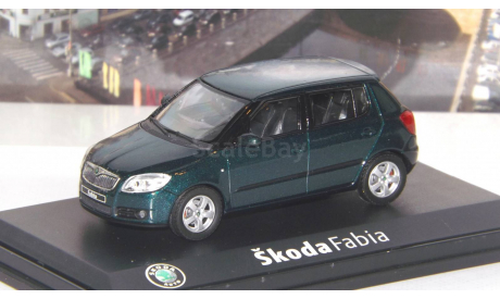 Skoda Fabia II   Abrex, масштабная модель, 1:43, 1/43, Škoda