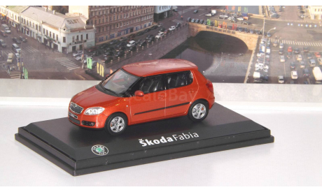 Skoda Fabia II   Abrex, масштабная модель, 1:43, 1/43, Škoda