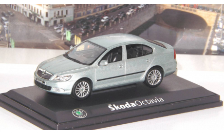 Skoda Octavia II (2008)    Abrex, масштабная модель, 1:43, 1/43, Škoda