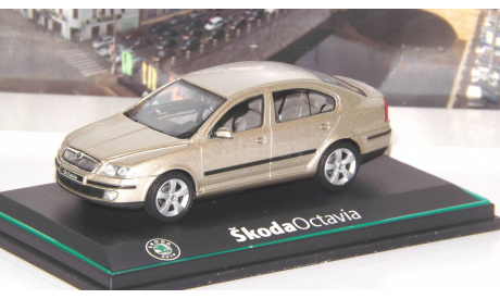 SKODA Octavia (2004), Y-metallic Sahara Beige    Abrex, масштабная модель, scale43, Škoda