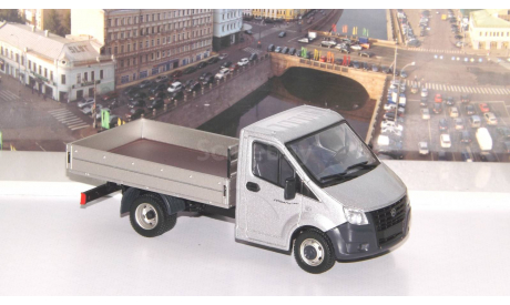 ГАЗель NEXT A21R23 бортовой, серебристый     НАП, масштабная модель, scale0
