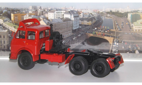МАЗ 515А Автопробег (1974г.) темно-красный НАП, масштабная модель, scale43, Наш Автопром