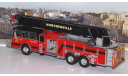 SMEAL Spartan Gladiator 105’ RM Ladder ’Huntersville Fire Department’  2014г. IXO, масштабная модель, 1:43, 1/43