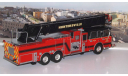 SMEAL Spartan Gladiator 105’ RM Ladder ’Huntersville Fire Department’  2014г. IXO, масштабная модель, 1:43, 1/43