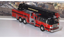 SMEAL Spartan Gladiator 105’ RM Ladder ’Huntersville Fire Department’  2014г. IXO, масштабная модель, 1:43, 1/43