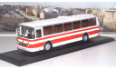 ЛАЗ 699Р бело-красный ClassicBus, масштабная модель, 1:43, 1/43