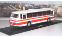 ЛАЗ 699Р бело-красный ClassicBus, масштабная модель, 1:43, 1/43