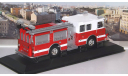 SEAGRAVE Marauder II ’Charlotte Fire Department’ 2007 Red/White  IXO, масштабная модель, 1:43, 1/43