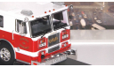 SEAGRAVE Marauder II ’Charlotte Fire Department’ 2007 Red/White  IXO, масштабная модель, 1:43, 1/43