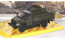 ГАЗон C41A23 бортовой, хаки   НАП, масштабная модель, scale43, Наш Автопром