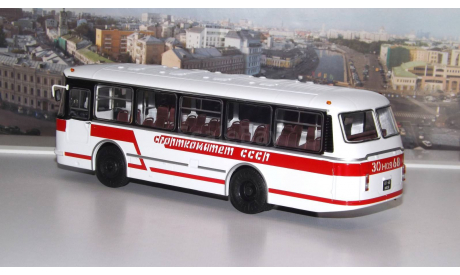 ЛАЗ 695Р Спорткомитет СССР   СОВА, масштабная модель, scale43, Советский Автобус