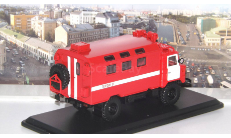 Кунг К-66, пожарный   SSM, масштабная модель, 1:43, 1/43, Start Scale Models (SSM), ГАЗ