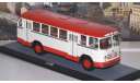 ЛиАЗ 158В красно-белый  ClassicBus, масштабная модель, 1:43, 1/43