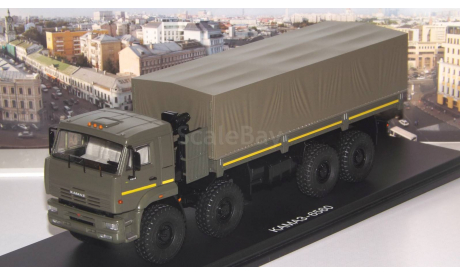 КАМАЗ-6560 бортовой (с тентом)   SSM, масштабная модель, scale43, Start Scale Models (SSM)