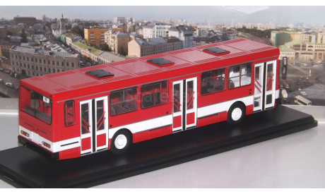 Ликинский автобус 5256 городской (красный/белый)   SSM, масштабная модель, scale43, Start Scale Models (SSM), ЛиАЗ