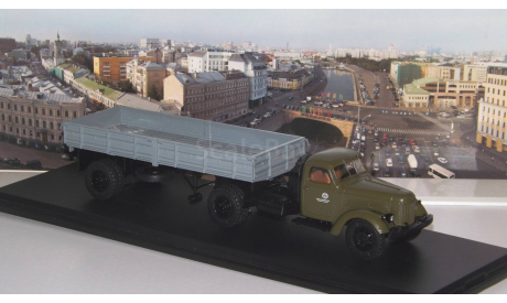 ЗИЛ-ММЗ-164АН с полуприцепом ММЗ-584Б   SSM, масштабная модель, scale43, Start Scale Models (SSM)