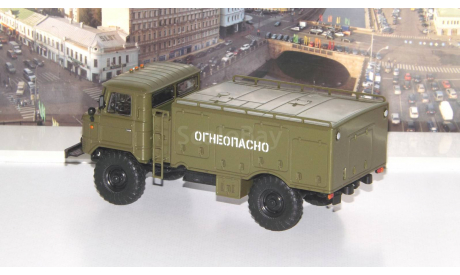 Легендарные грузовики СССР №11, ВСЗ-66  MODIMIO, масштабная модель, scale43, ГАЗ