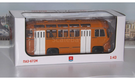 ПАЗ 672М, масштабная модель, 1:43, 1/43